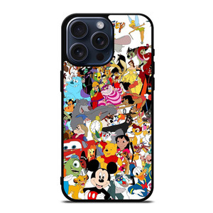 ALL DISNEY CHARACTER iPhone 15 Pro Max Case Cover ALL DISNEY CHARACTER iPhone 15 Pro Max Case Cover