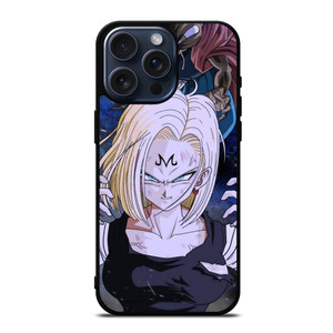 ANDROID 18 MAJIN DRAGON BALL MANGA ANIME iPhone 15 Pro Max Case Cover ANDROID 18 MAJIN DRAGON BALL MANGA ANIME iPhone 15 Pro Max Case Cover