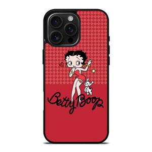 BETTY BOOP CARTOON iPhone 16 Pro Max Case Cover BETTY BOOP CARTOON iPhone 16 Pro Max Case Cover
