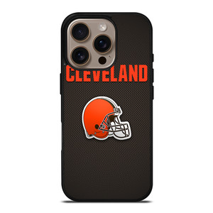CLEVELAND BROWNS HELMET iPhone 16 Pro Case Cover CLEVELAND BROWNS HELMET iPhone 16 Pro Case Cover