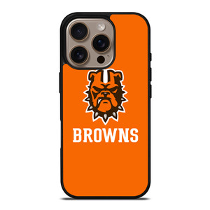 CLEVELAND BROWNS ICON iPhone 16 Pro Case Cover CLEVELAND BROWNS ICON iPhone 16 Pro Case Cover