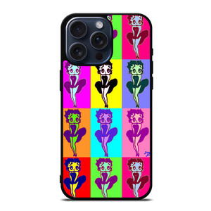 BETTY BOOP ART iPhone 15 Pro Max Case Cover