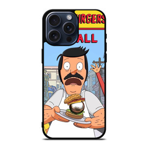 BOBS BURGERS PINBALL GAME CARTOON iPhone 15 Pro Max Case Cover