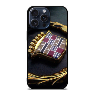 CADILLAC LUXURY CAR LOGO iPhone 15 Pro Max Case Cover CADILLAC LUXURY CAR LOGO iPhone 15 Pro Max Case Cover
