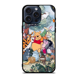 CARTOON WINNIE THE POOH AND FRIENDS DISNEY iPhone 15 Pro Max Case Cover CARTOON WINNIE THE POOH AND FRIENDS DISNEY iPhone 15 Pro Max Case Cover