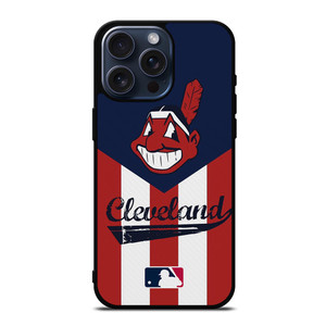CLEVELAND INDIANS MLB iPhone 15 Pro Max Case Cover CLEVELAND INDIANS MLB iPhone 15 Pro Max Case Cover