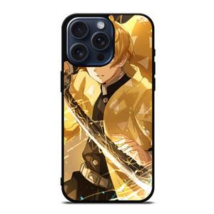 DEMON SLAYER ZENITSU AGATSUMA ANIME iPhone 15 Pro Max Case Cover DEMON SLAYER ZENITSU AGATSUMA ANIME iPhone 15 Pro Max Case Cover