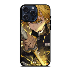 DEMON SLAYER ZENITSU AGATSUMA iPhone 15 Pro Max Case Cover DEMON SLAYER ZENITSU AGATSUMA iPhone 15 Pro Max Case Cover