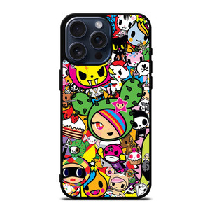 DONUTELLA UNICORNO TOKIDOKI COLLAGE iPhone 15 Pro Max Case Cover DONUTELLA UNICORNO TOKIDOKI COLLAGE iPhone 15 Pro Max Case Cover