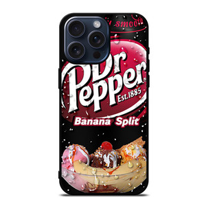 DR PEPPER BANANA SPLIT BOTTLE iPhone 15 Pro Max Case Cover
