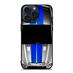 FORD SHELBY MUSTANG SILVER iPhone 15 Pro Max Case Cover FORD SHELBY MUSTANG SILVER iPhone 15 Pro Max Case Cover