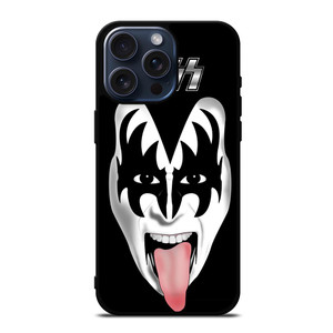 GENE SIMMONS KISS BAND iPhone 15 Pro Max Case Cover