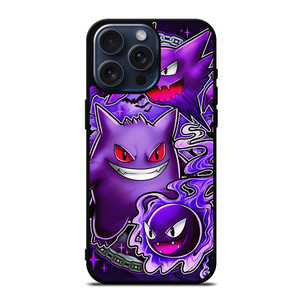 GENGAR SINISTER POKEMON POCKET MONSTER iPhone 15 Pro Max Case Cover