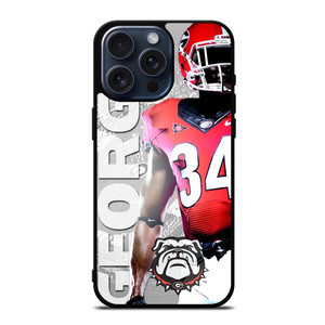 GEORGIA BULLDOGS UGA NFL iPhone 15 Pro Max Case Cover GEORGIA BULLDOGS UGA NFL iPhone 15 Pro Max Case Cover