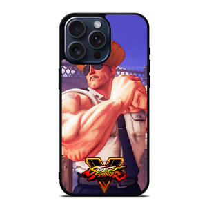 GUILE STREET FIGHTER V iPhone 15 Pro Max Case Cover