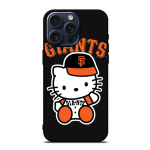 HELLO KITTY SAN FRANCISCO GIANTS iPhone 15 Pro Max Case Cover