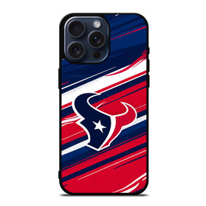 HOUSTON TEXANS LOGO ART iPhone 15 Pro Max Case Cover HOUSTON TEXANS LOGO ART iPhone 15 Pro Max Case Cover