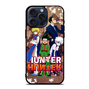 HUNTER X HUNTER AND FRIENDS iPhone 15 Pro Max Case Cover HUNTER X HUNTER AND FRIENDS iPhone 15 Pro Max Case Cover