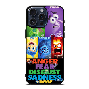INSIDE OUT ALL CHARACTER Disney iPhone 15 Pro Max Case Cover INSIDE OUT ALL CHARACTER Disney iPhone 15 Pro Max Case Cover