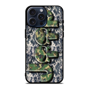 JEEP SKULL CAMO iPhone 15 Pro Max Case Cover