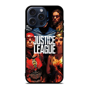 JUSTICE LEAGUE DC iPhone 15 Pro Max Case Cover JUSTICE LEAGUE DC iPhone 15 Pro Max Case Cover