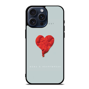 KANYE WEST 808S & HEARTBREAK ALBUM iPhone 15 Pro Max Case Cover KANYE WEST 808S & HEARTBREAK ALBUM iPhone 15 Pro Max Case Cover