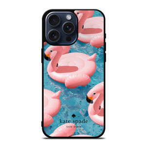 KATE SPADE NEW YORK LOGO BUOY FLAMENGO ICON iPhone 15 Pro Max Case Cover