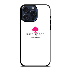 KATE SPADE NEW YORK LOGO PINK ICON iPhone 15 Pro Max Case Cover KATE SPADE NEW YORK LOGO PINK ICON iPhone 15 Pro Max Case Cover