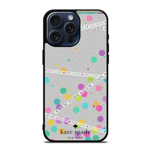 KATE SPADE NEW YORK THE POLKADOTS iPhone 15 Pro Max Case Cover KATE SPADE NEW YORK THE POLKADOTS iPhone 15 Pro Max Case Cover