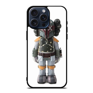 KAWS BOBA FETT STAR WARS iPhone 15 Pro Max Case Cover