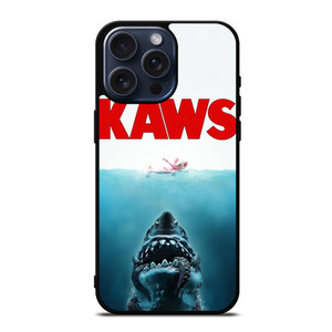 KAWS JAWS ICON PARODY iPhone 15 Pro Max Case Cover KAWS JAWS ICON PARODY iPhone 15 Pro Max Case Cover