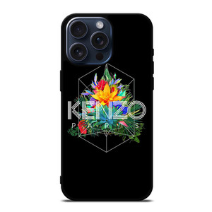 KENZO PARIS FLORAL iPhone 15 Pro Max Case Cover KENZO PARIS FLORAL iPhone 15 Pro Max Case Cover