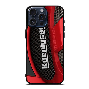 KOENIGSEGG EMBLEM iPhone 15 Pro Max Case Cover KOENIGSEGG EMBLEM iPhone 15 Pro Max Case Cover