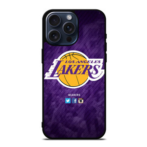 LA LAKERS LOGO iPhone 15 Pro Max Case Cover LA LAKERS LOGO iPhone 15 Pro Max Case Cover