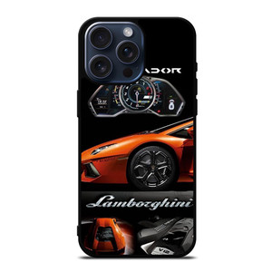 LAMBORGHINI AVENTADOR iPhone 15 Pro Max Case Cover LAMBORGHINI AVENTADOR iPhone 15 Pro Max Case Cover
