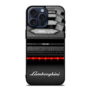 LAMBORGHINI EMBLEM LOGO iPhone 15 Pro Max Case Cover LAMBORGHINI EMBLEM LOGO iPhone 15 Pro Max Case Cover