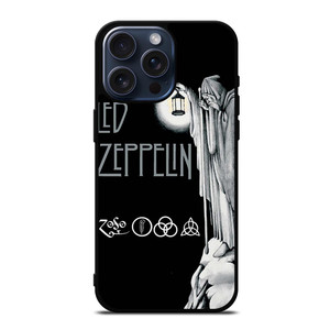 LED ZEPPELIN DARKNESS iPhone 15 Pro Max Case Cover
