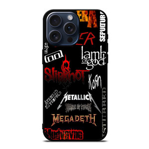 LEGENDARY HEAVY METAL BAND iPhone 15 Pro Max Case Cover