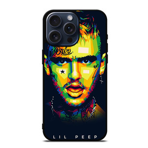 LIL PEEP ART iPhone 15 Pro Max Case Cover
