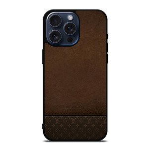 LOUIS VUITTON PARIS LV LOGO LEATHER BAG iPhone 15 Pro Max Case Cover