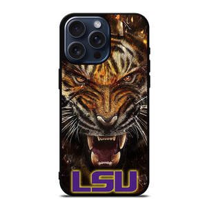 LSU TIGERS iPhone 15 Pro Max Case Cover