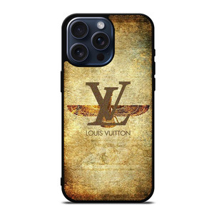 LV LOUIS VUITTON LOGO ICON GOLDEN EAGLE iPhone 15 Pro Max Case Cover