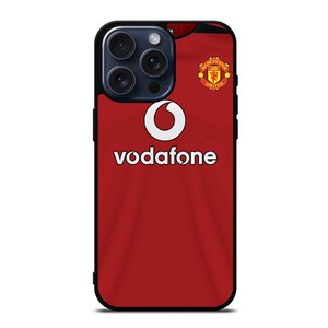 MANCHESTER UNITED FC CLASSIC JERSEY VODAFONE iPhone 15 Pro Max Case Cover