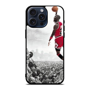 MICHAEL JORDAN AIR DUNK WALL iPhone 15 Pro Max Case Cover