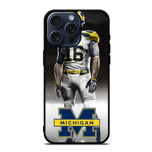 MICHIGAN WOLVERINES iPhone 15 Pro Max Case Cover
