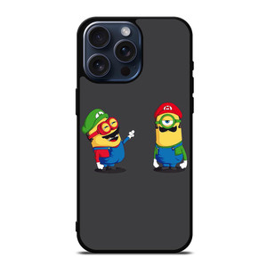 MINIONS MARIO AND LUIGI iPhone 15 Pro Max Case Cover