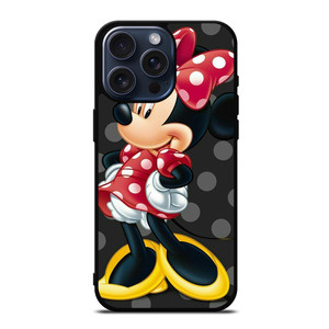 MINNIE MOUSE CUTE POLKADOT iPhone 15 Pro Max Case Cover