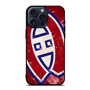 MONTREAL CANADIENS NHL SPLASH LOGO iPhone 15 Pro Max Case Cover