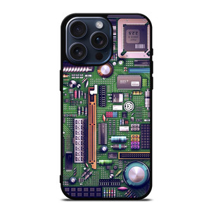 MOTHERBOARD CIRCUIT BOARD COMPUTER iPhone 15 Pro Max Case Cover