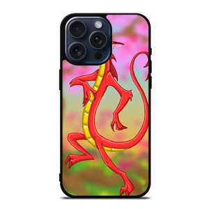 MUSHU DRAGON MULAN DISNEY iPhone 15 Pro Max Case Cover MUSHU DRAGON MULAN DISNEY iPhone 15 Pro Max Case Cover